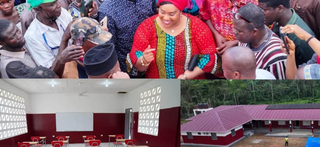  A major education investment brings expanded learning opportunities, modern facilities, and new hope to Quardu-Gboni District.