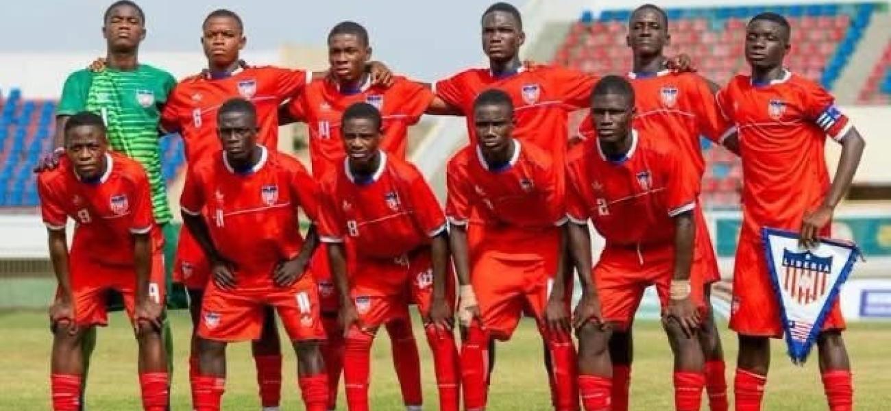 Liberia U-17 Squad currently completing in Senegal 