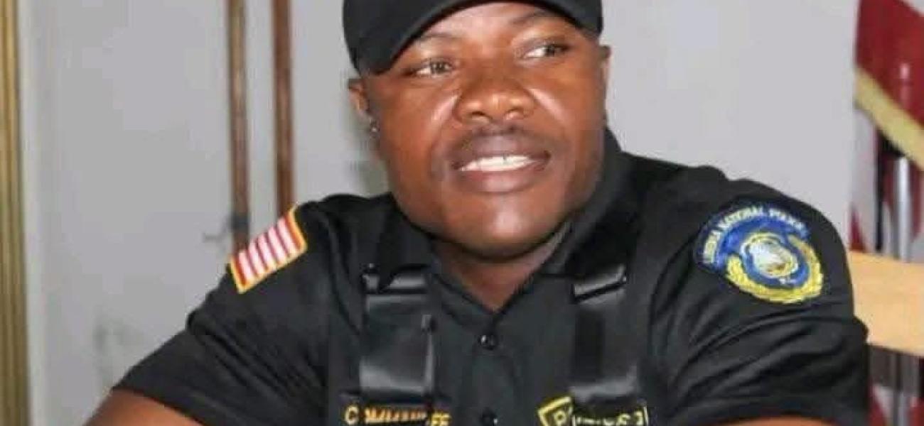 Detained former Liberia National Police officer Wadell Kwarbo