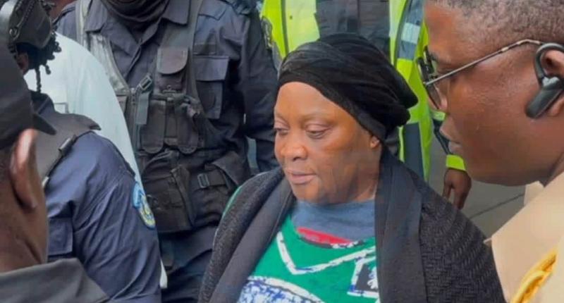 Former VP Taylor leaves Monrovia City Court 
