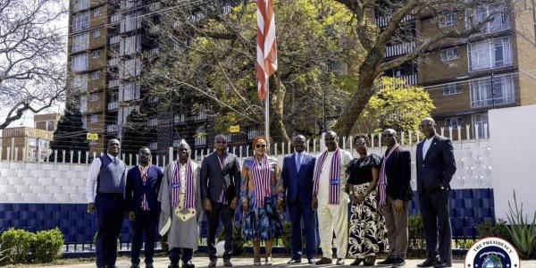 A Diplomatic Picture taken in South Africa as part of the process  