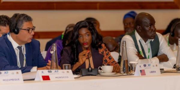 Liberia Tourism Boss in High Level Discussion 